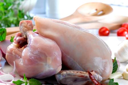 Whole Chicken Without Skin - 1 Kg