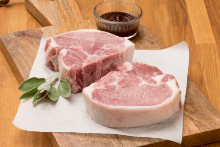 Imported Pork Chop with Bone (200-300 gm)