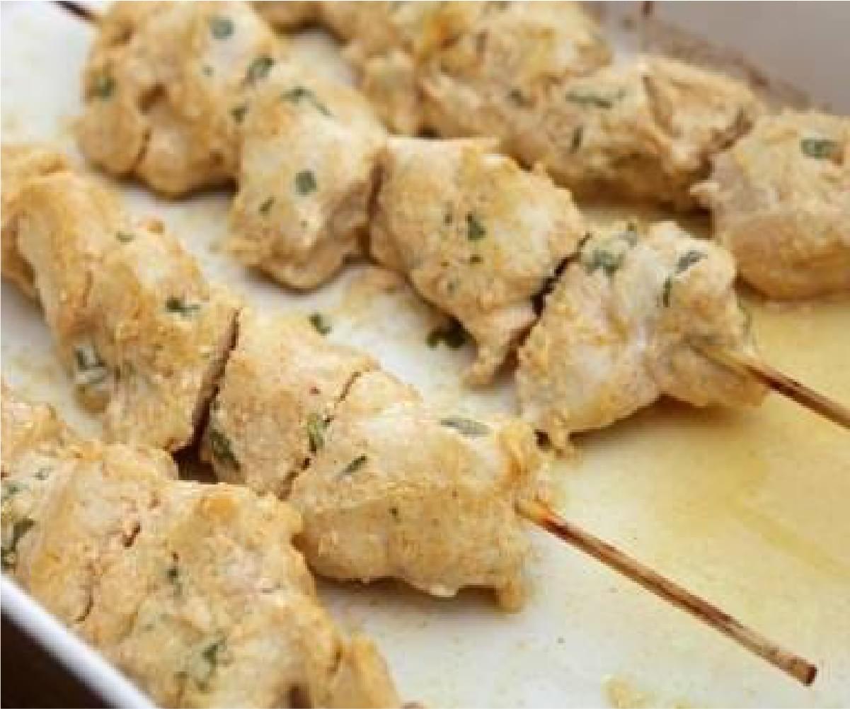 Roasted Chicken Shahi Tikka