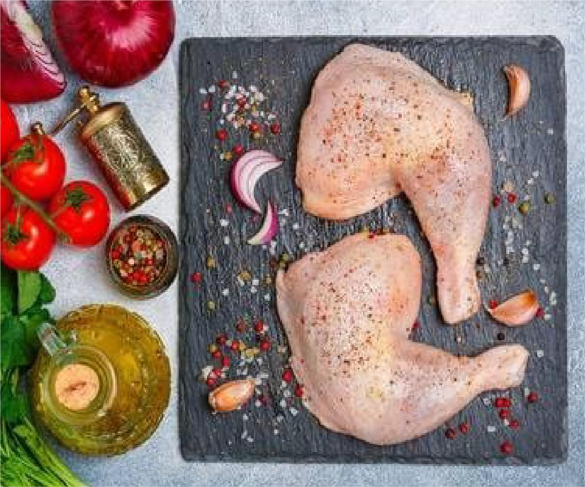 Chicken Full Leg - 1/3 cut
