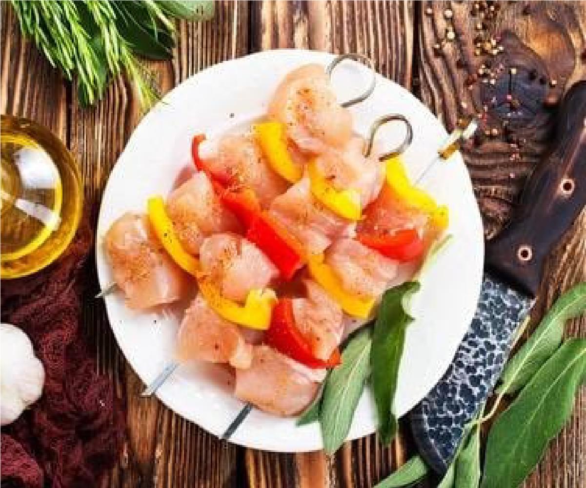 Chicken Thigh Tikka Cut (medium) 250 Gms