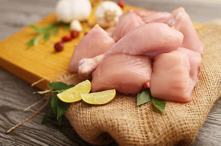 Tender Chicken Biriyani Cut Without Skin