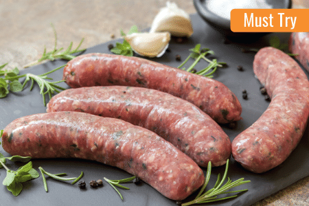 Jalapeno & Pepper Chicken Sausage (Raw)