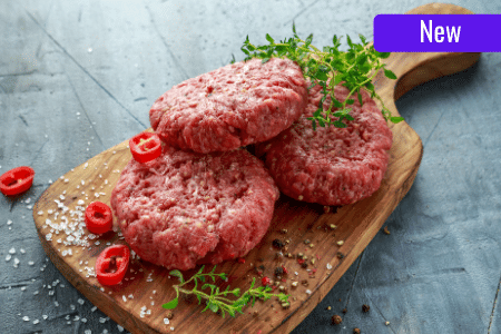 Tenderloin & Chorizo Buff Burger Patty