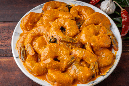 Spicy Malabar Prawns