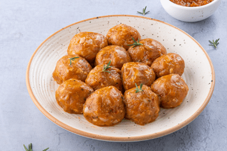 Italian Pizza Chicken Meatballs