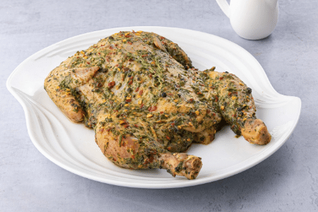 Honey Mustard Whole Spatchcock Chicken