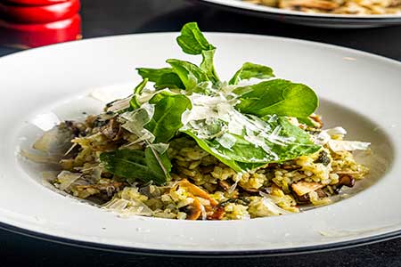 Risotto Con Funghi Veg