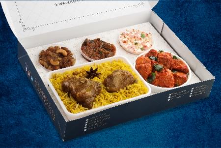 Mutton Biryani & Choice of Starter