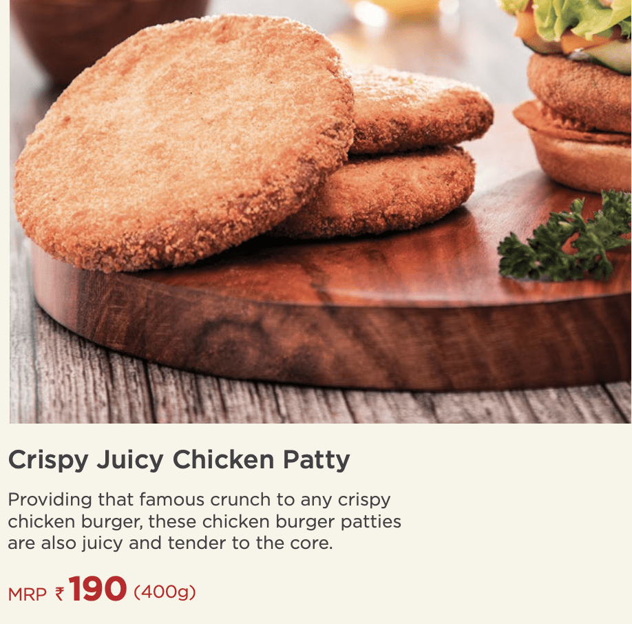 SN Chicken Crispy Patty