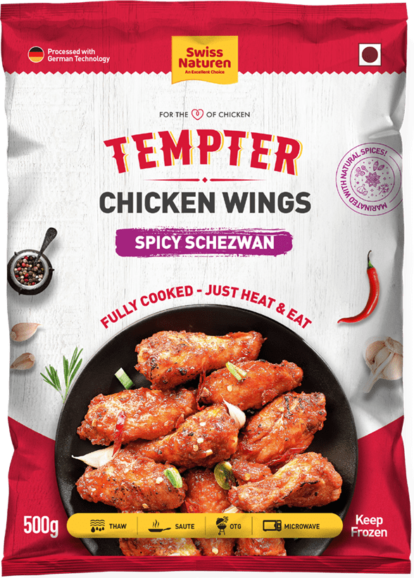 SN Chicken Wings Spicy Schezwan