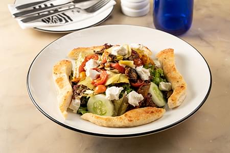 Warm Veg & Goat's Cheese Salad