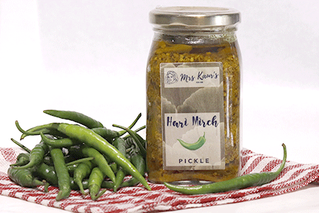 Hari Mirch Pickle