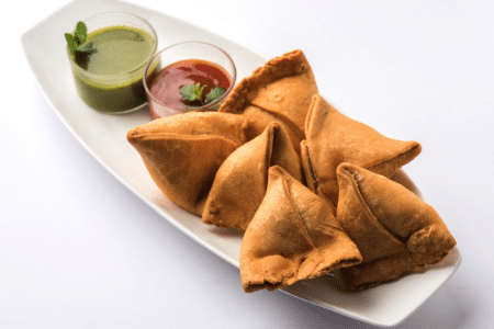 Chicken Kheema Samosa