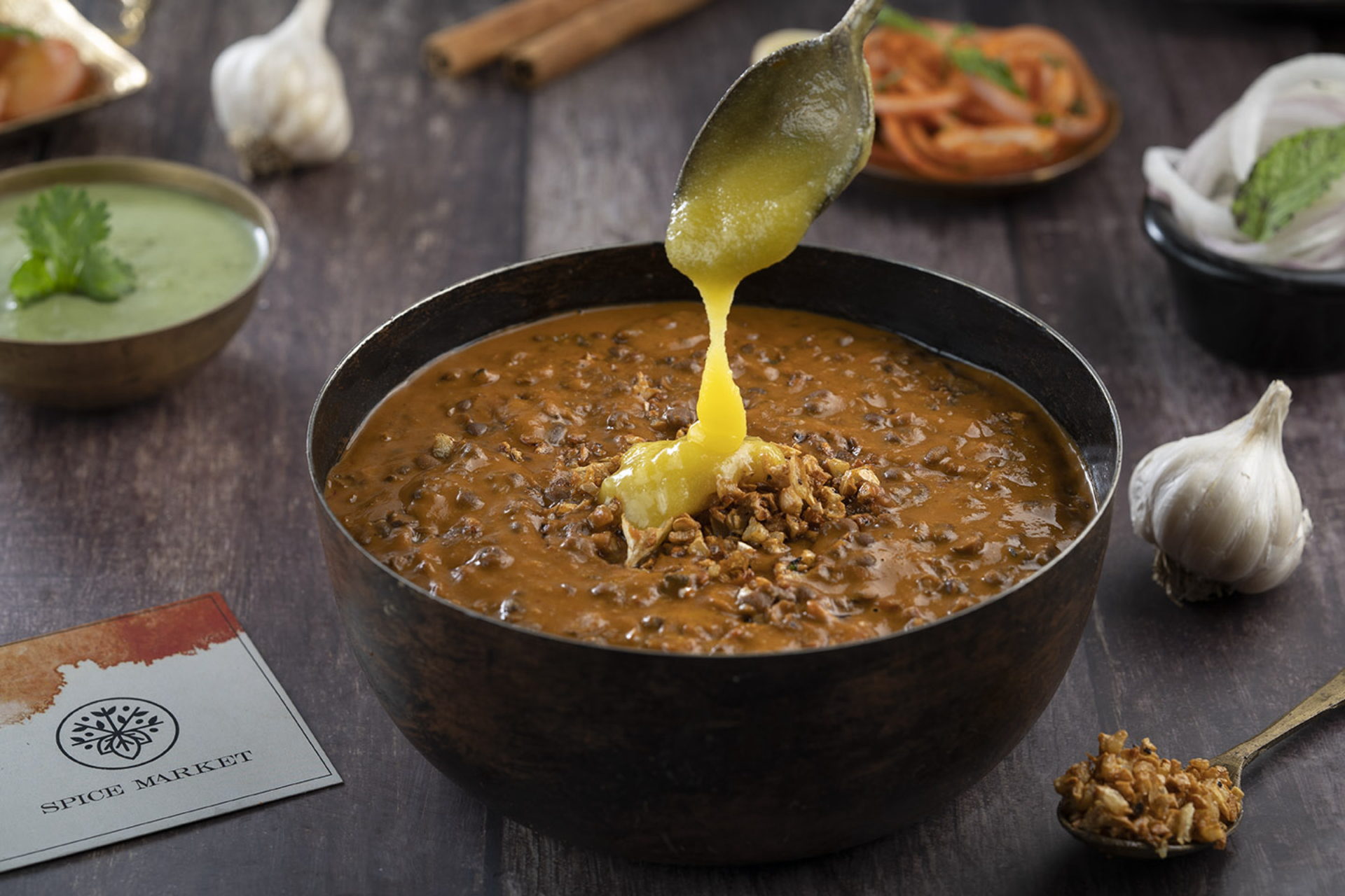 Roasted Garlic Dal Makhani