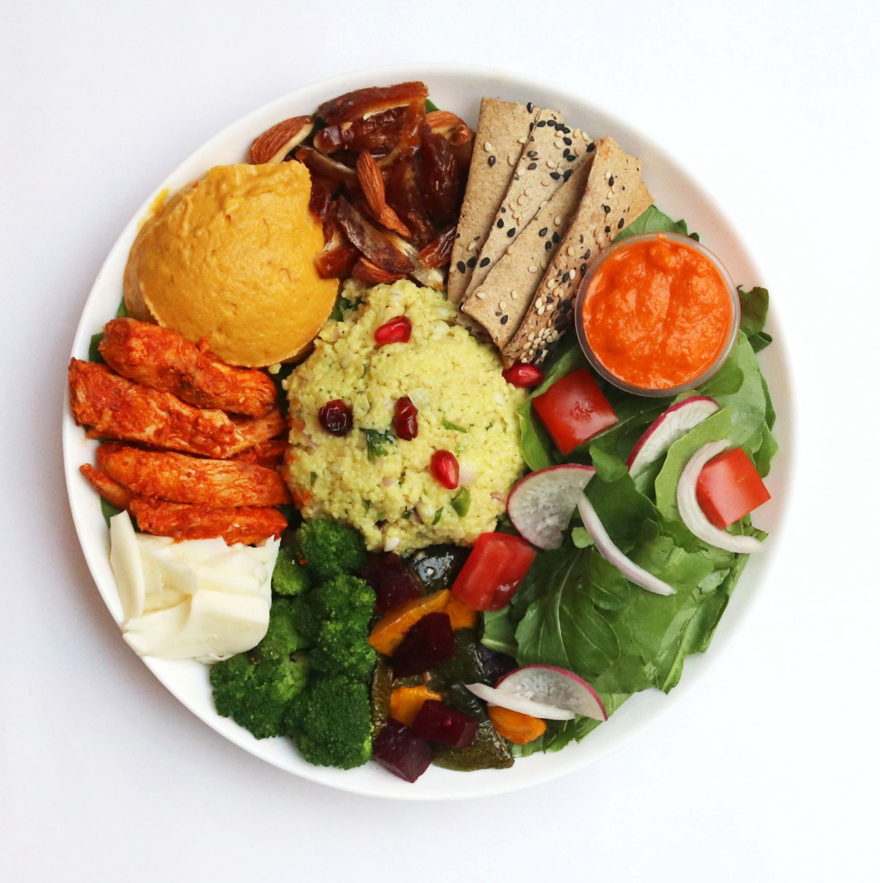 Moroccan Spiced Chicken Bowl (High Protein & Vitamin C)