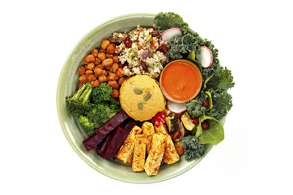 Moroccan Spiced Veggie Bowl (High Protein & Vitamin C)