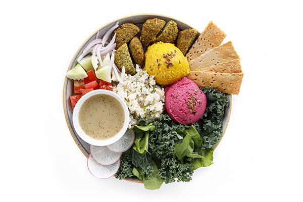 Falafel Bowl (Low Cal & Vitamin E)