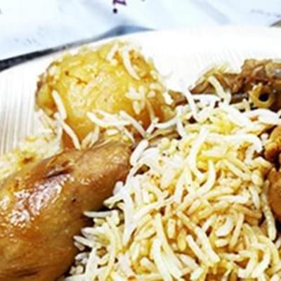 Rozana Murg Biryani For One (Kolkata Style)