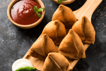 Mutton Kheema Samosa