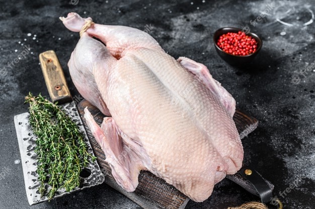 Duck (With Skin) - Curry Cut