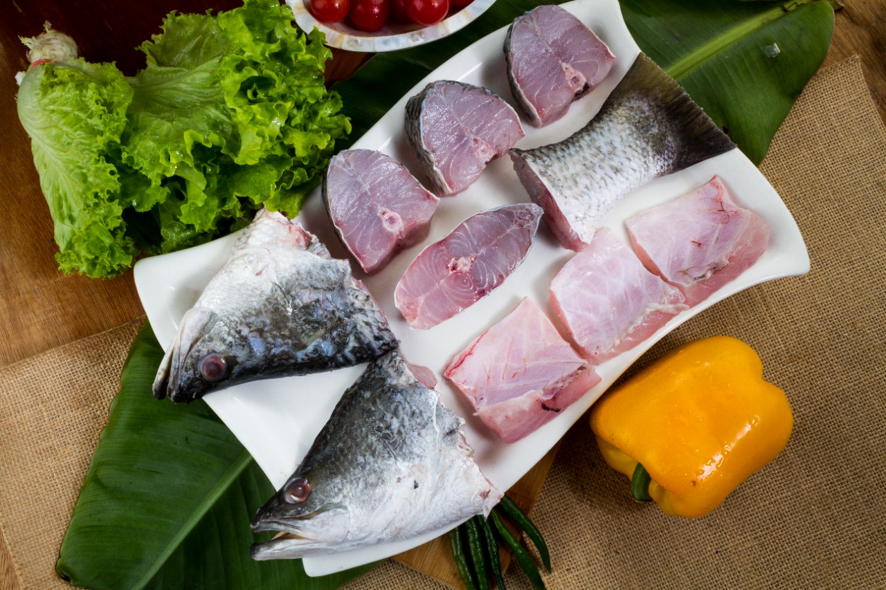 Kolkata Bhetki/Barramundi/Seabass- Bengali/Curry Cut(Fish Size 2-3Kg)