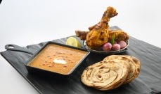 Tangri Kabab With Latcha Parotta