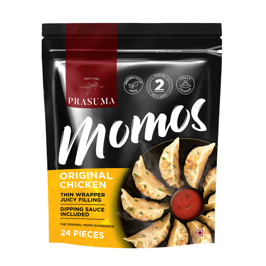 Prasuma Momos - Original Chicken (Frozen) 24Pcs