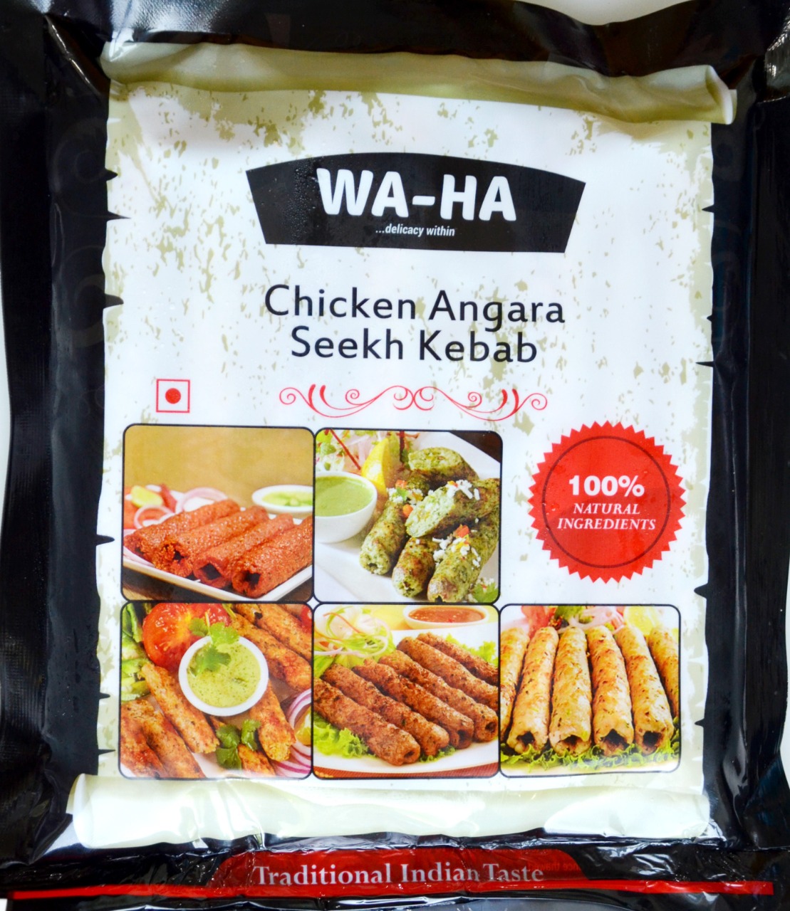 WA-HA Chicken Angara Seekh Kebab (500g)