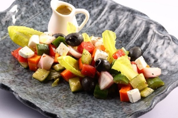 Greek Salad With Feta Cheese