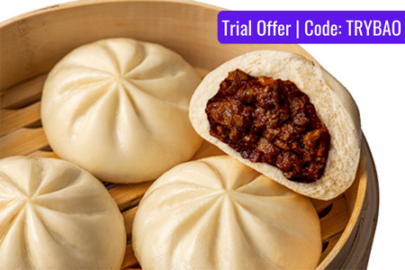 BBQ Chicken Bao Buns