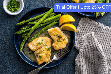 Fish in Lemon Beurre Blanc (Butter Sauce)
