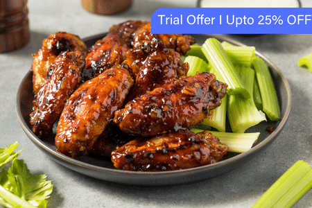 Spicy Baked Chicken Wings