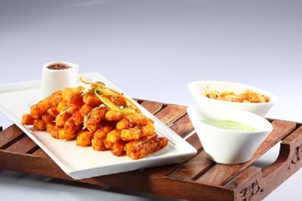 Honey Chilli Potatoes