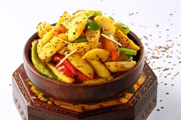 Aloo Jeera Shimla Mirch