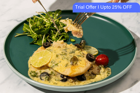 Fish in Lemon Beurre Blanc (Butter Sauce)
