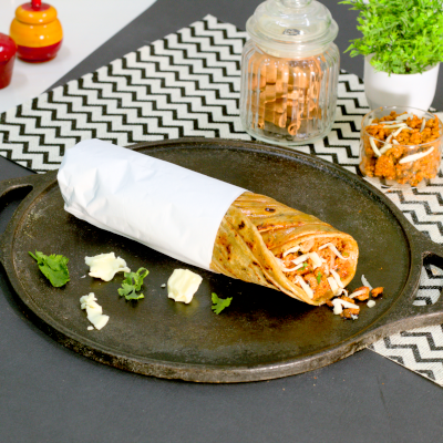 Chicken keema cheese jumbo roll