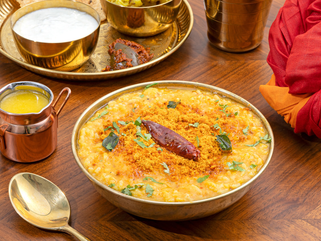 Andhra gun powder khichdi