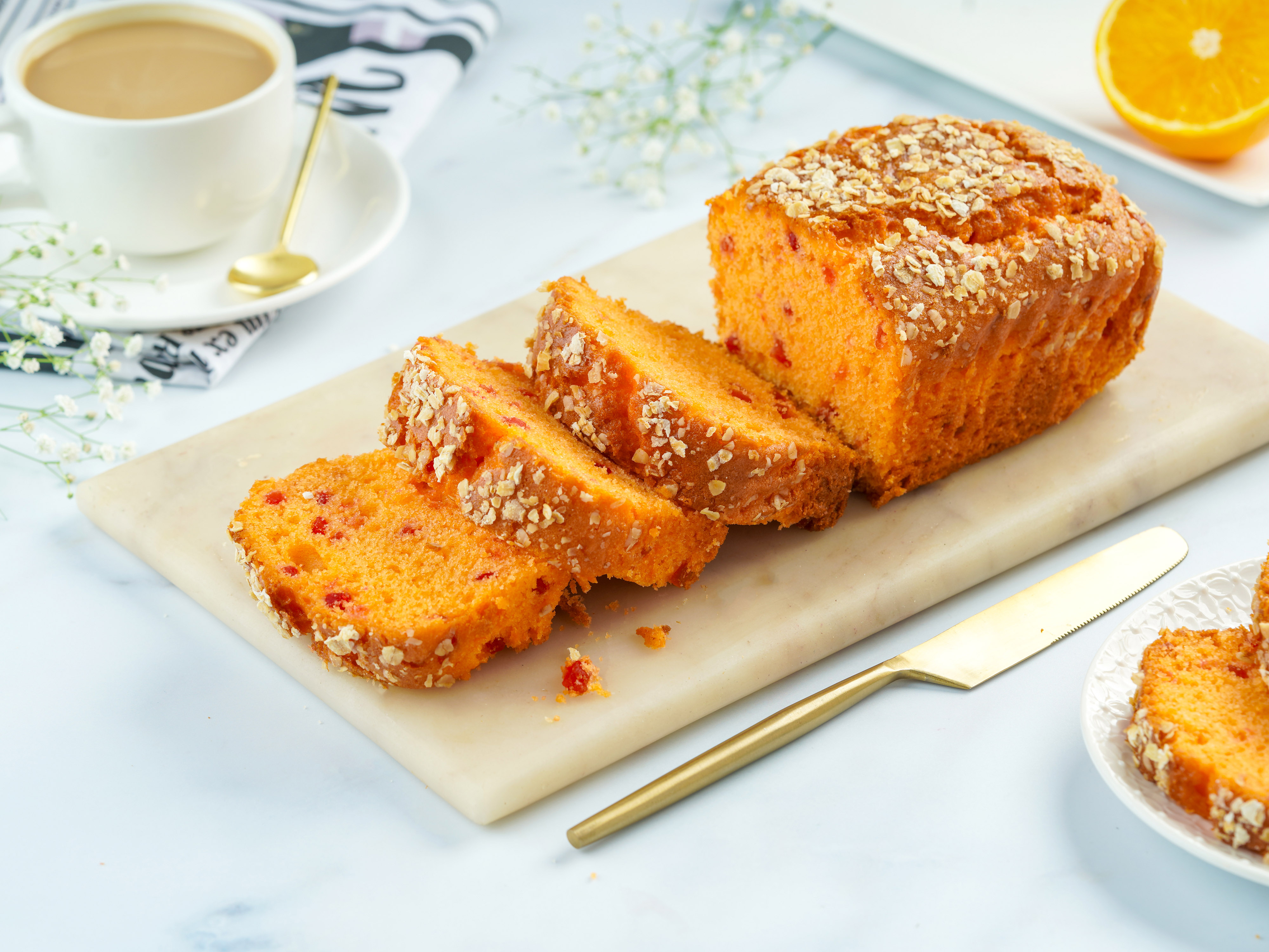 Orange tea cake