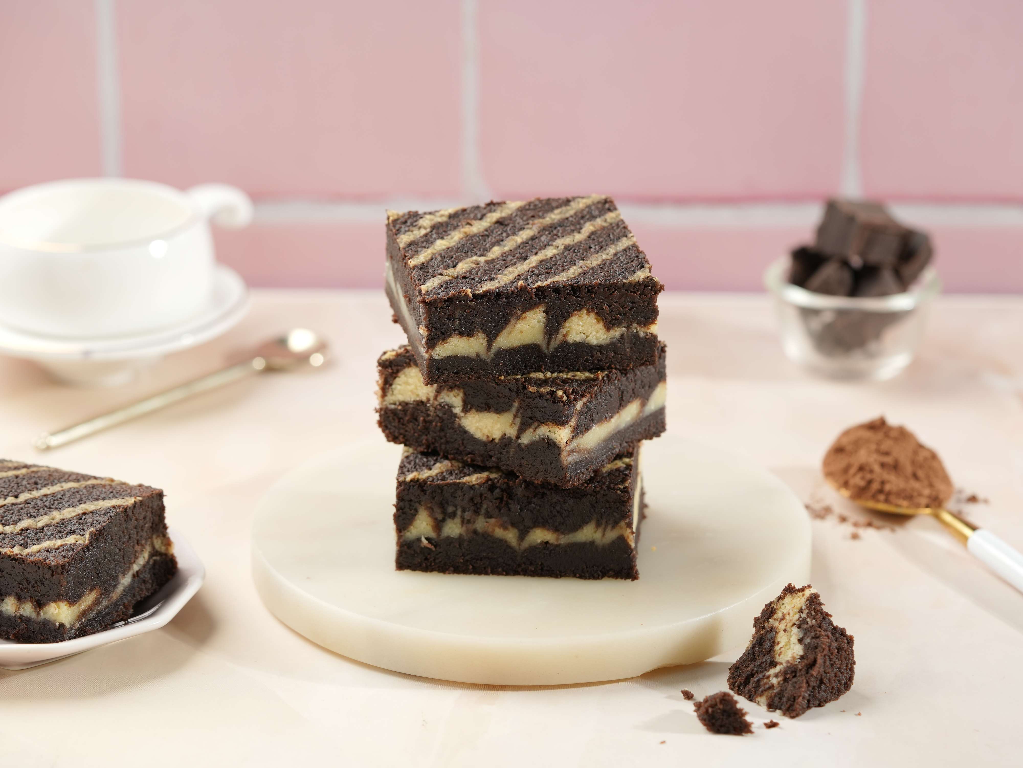 Double chocolate brookie
