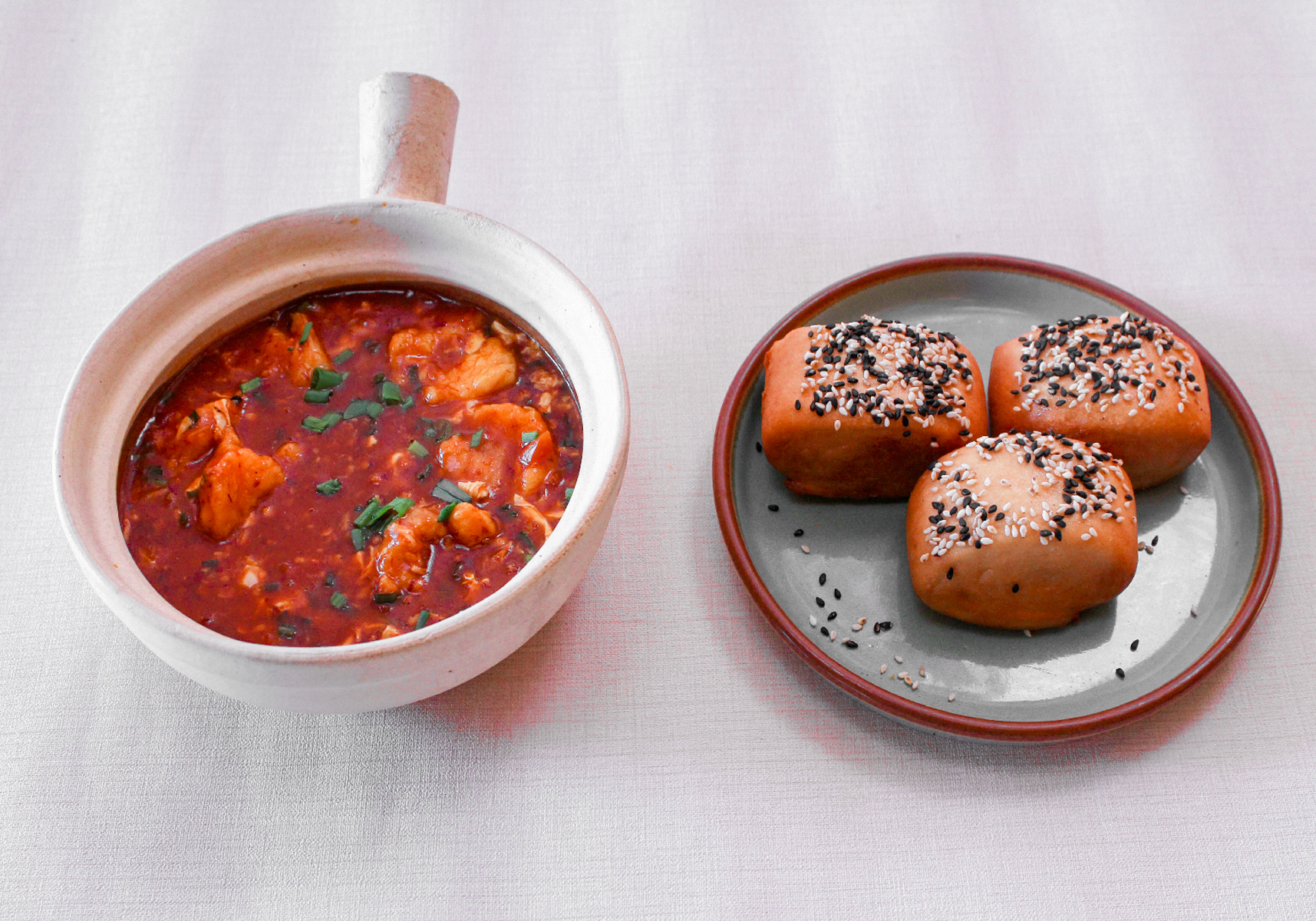 Singapore Chilli Prawn Mantao Bun Portion