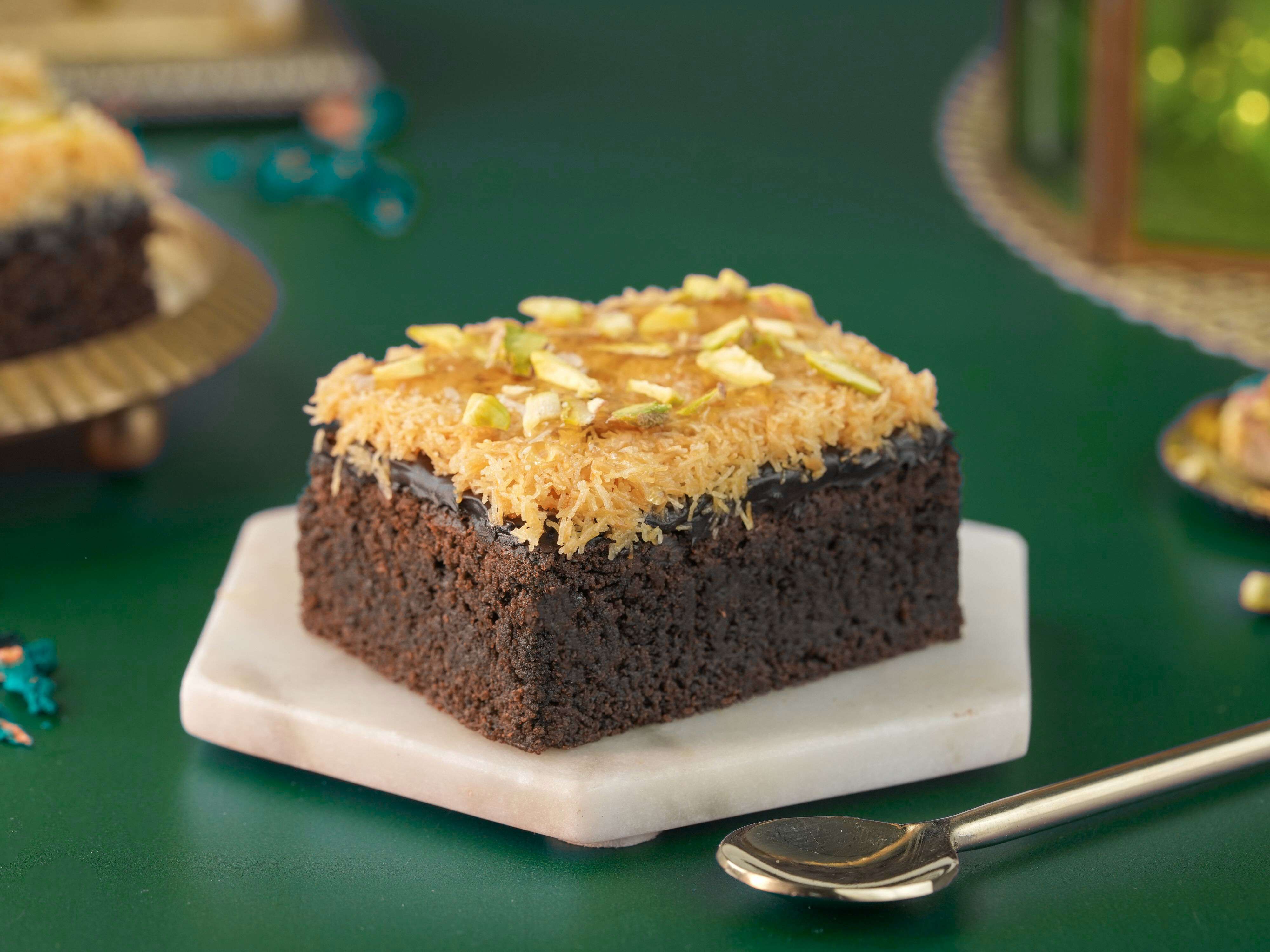 Choco brownie kunafa