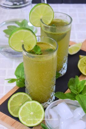 Mint Masala Lemonade