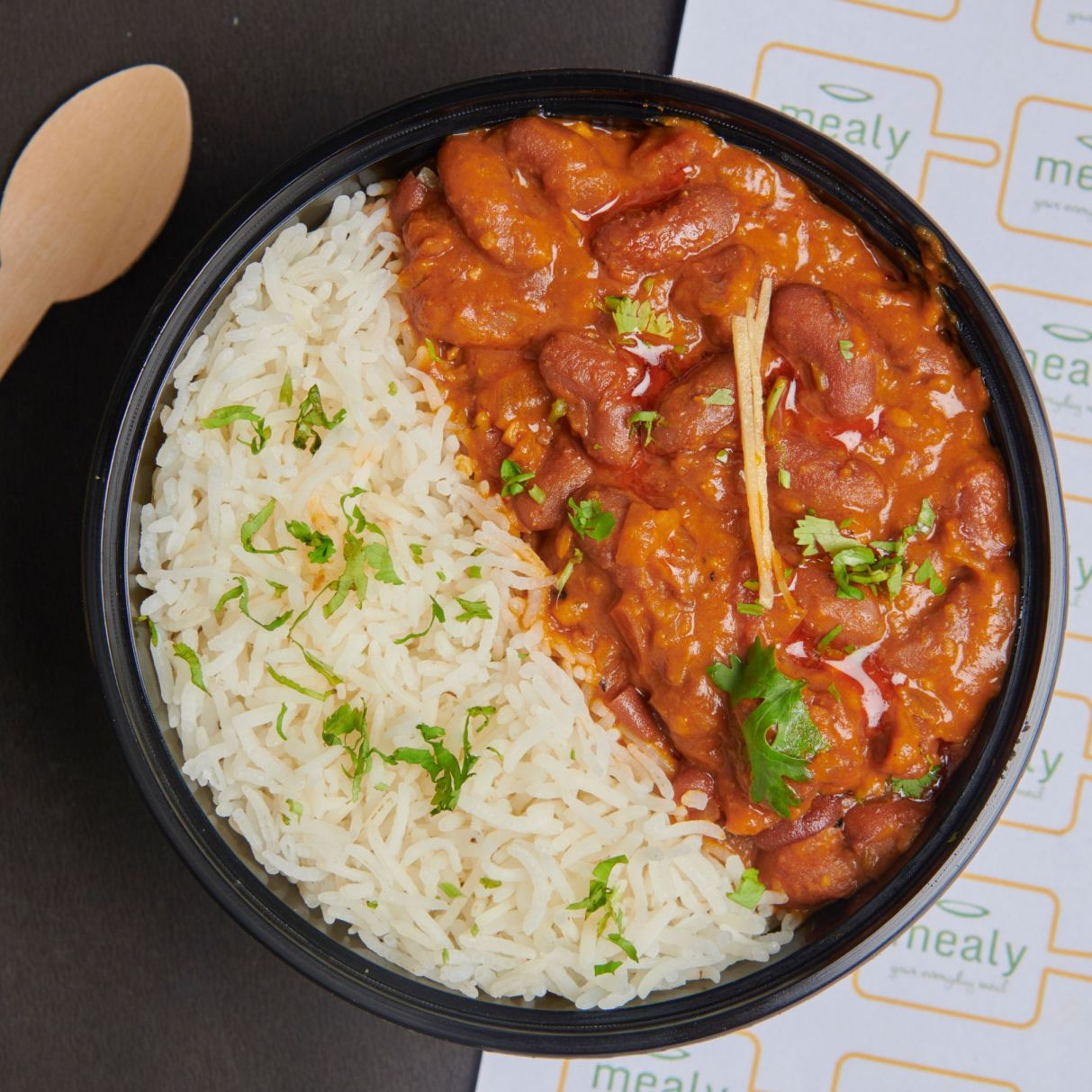 Rajma chawal bowl