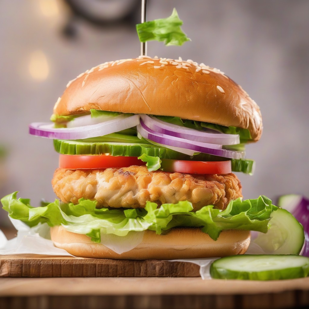 Chicken burger