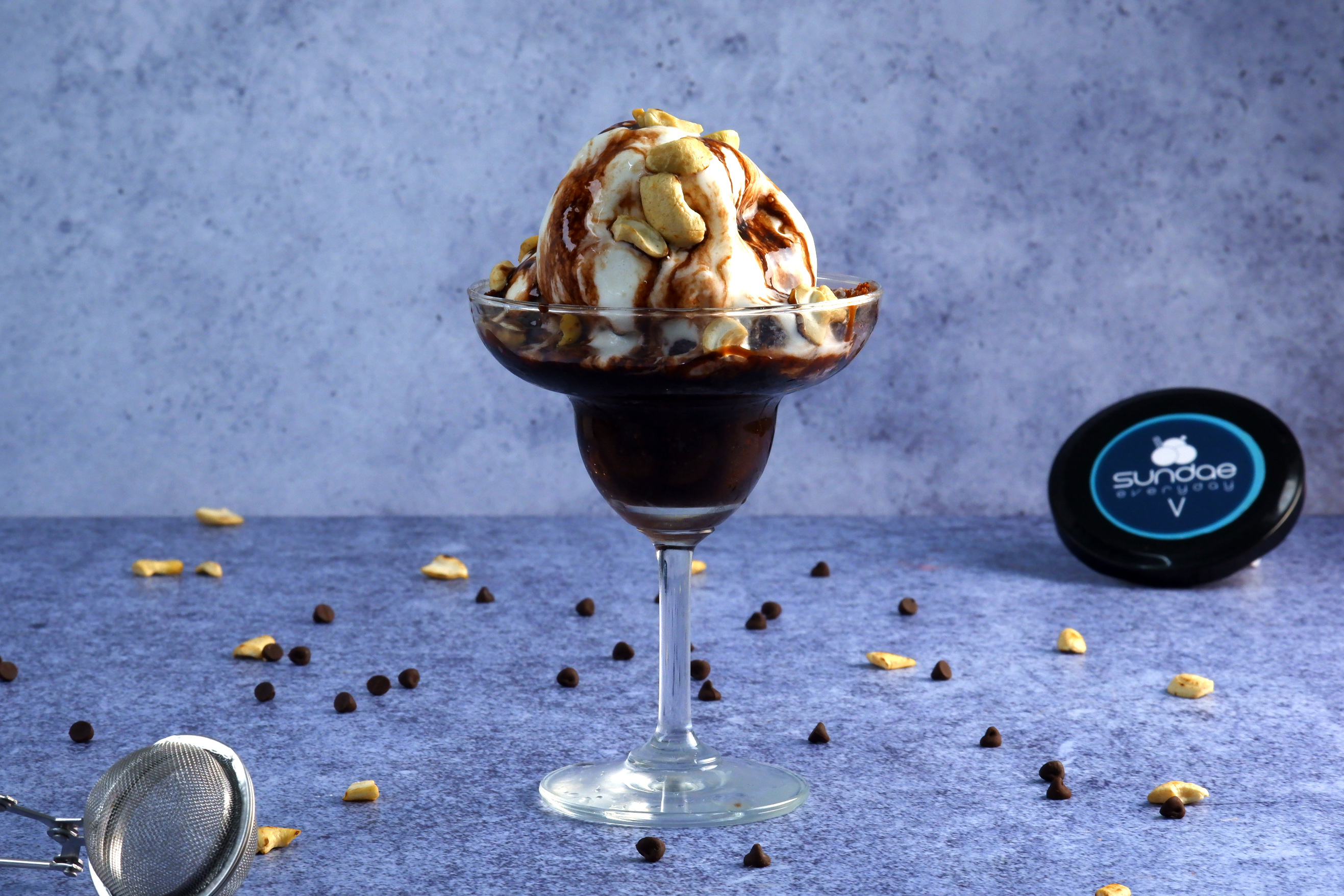 Choco lava sundae