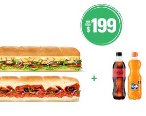 Footlongs para compartir