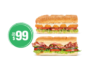  2 Subs x $99
