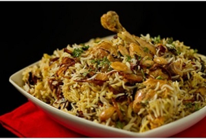 Hyderabadi Chicken Biryani