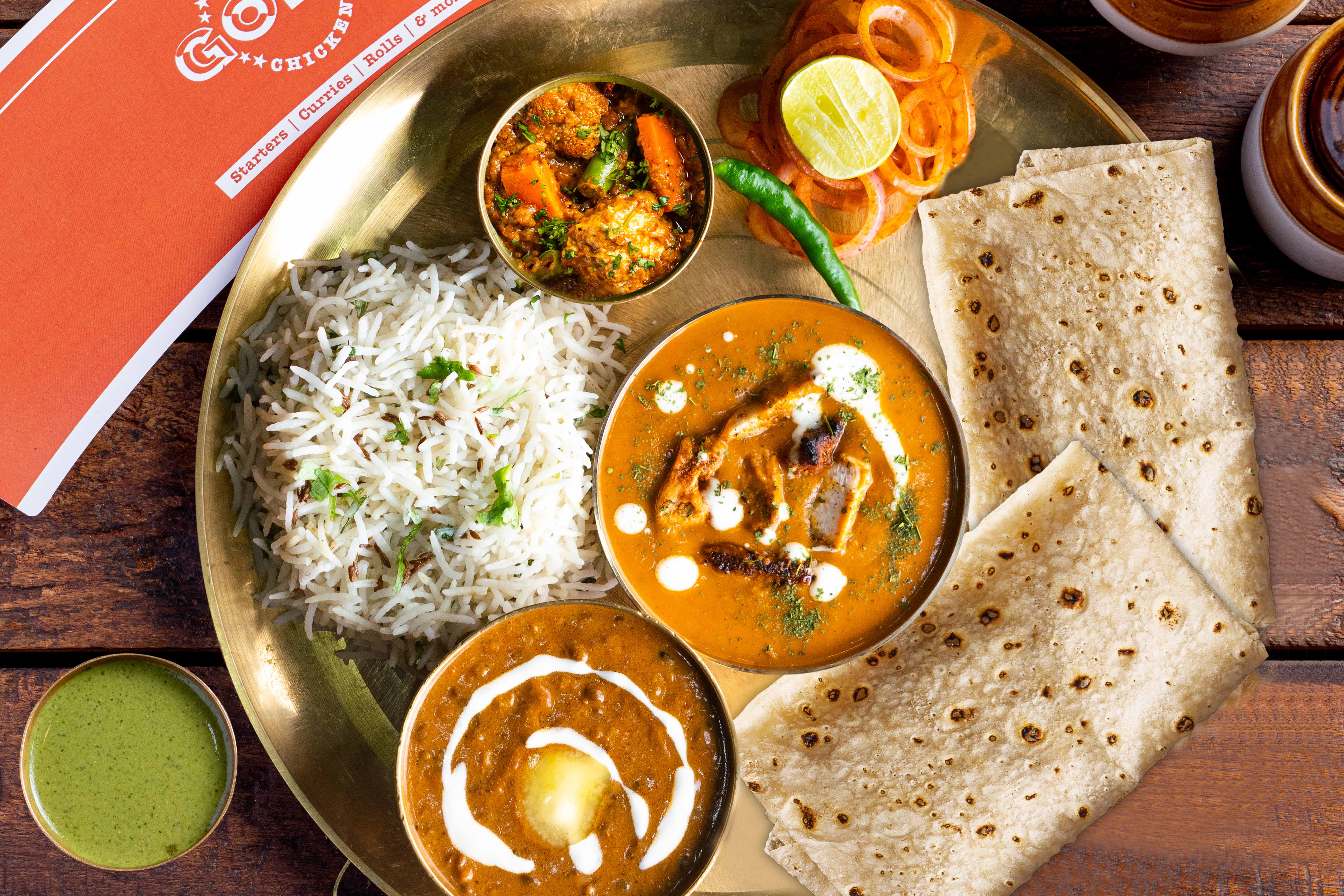 Butter Chicken Thali
